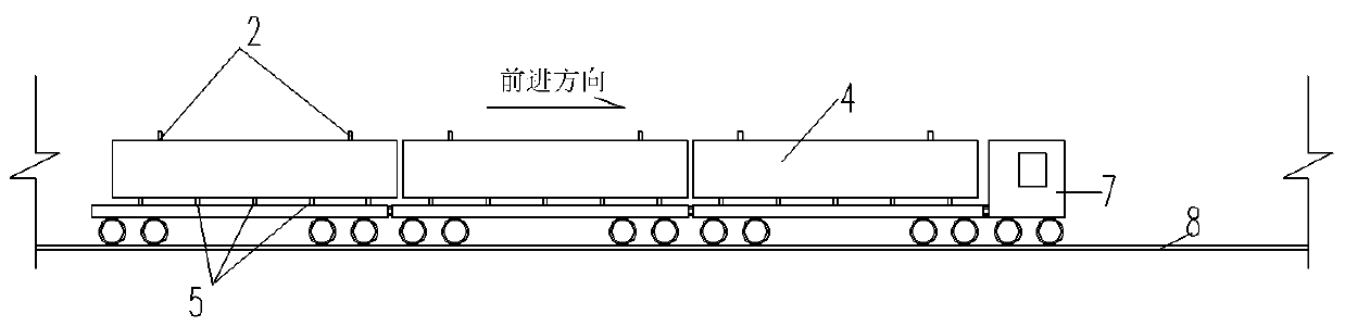 Air-ground dual-purpose suspension type air rail traffic system