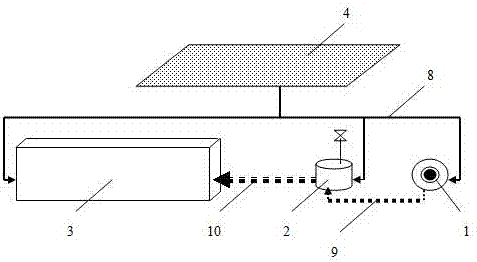 Intelligent traffic guidance method and system of small micro-intersection with nonideal lateral visual degree