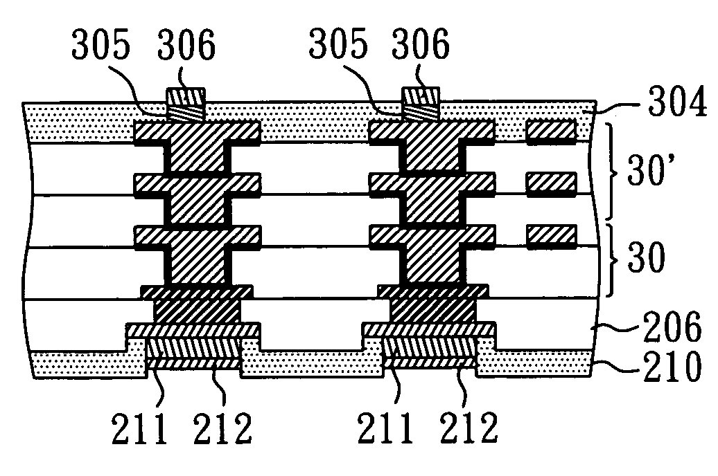 Coreless package substrate with conductive structures