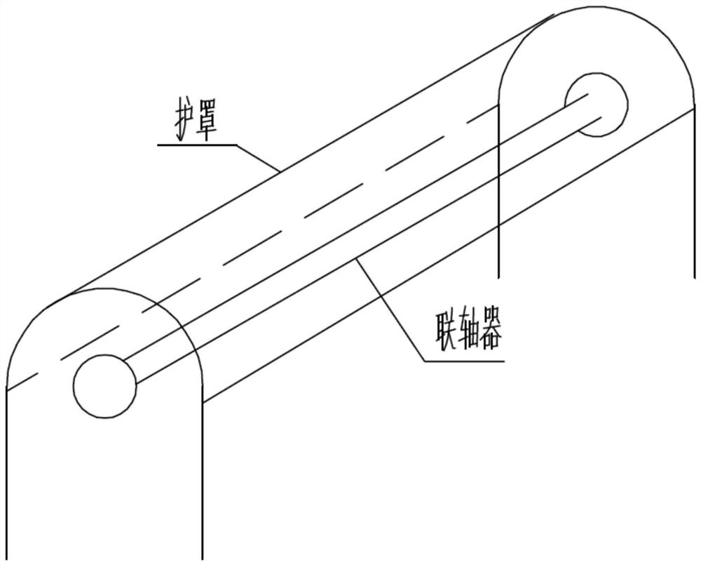 Turbine-driven compressor coupling sealing oil collecting system in MVR salt making device