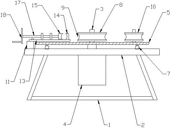 Bending device capable of adjusting pipe angle