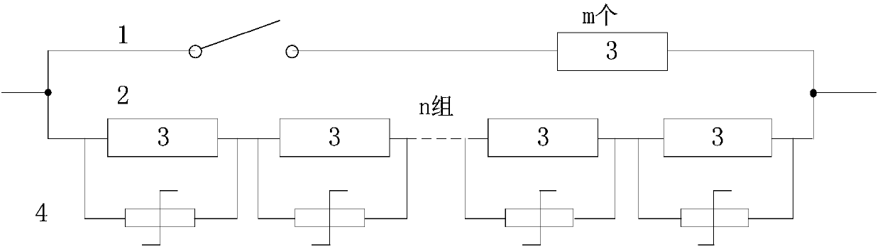 Master-slave synergic control method and control system of DC circuit breaker