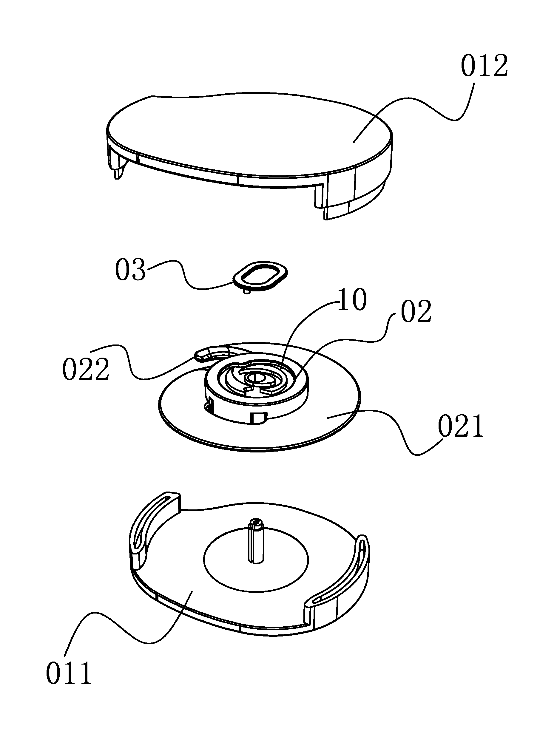 Multi-stage retractable cord winder device