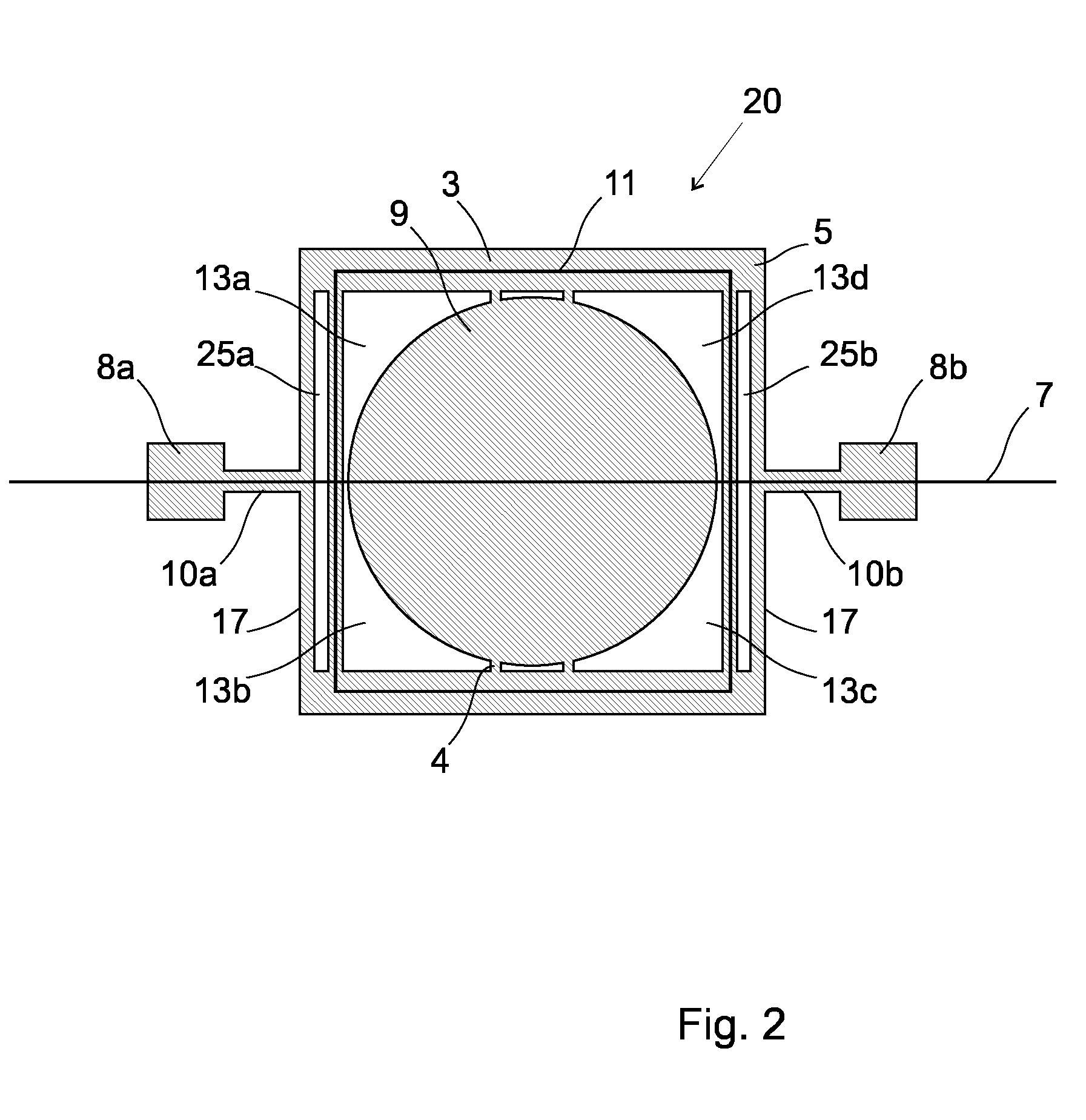 Electromagnetic actuator for optical device to reduce temperature and deformation