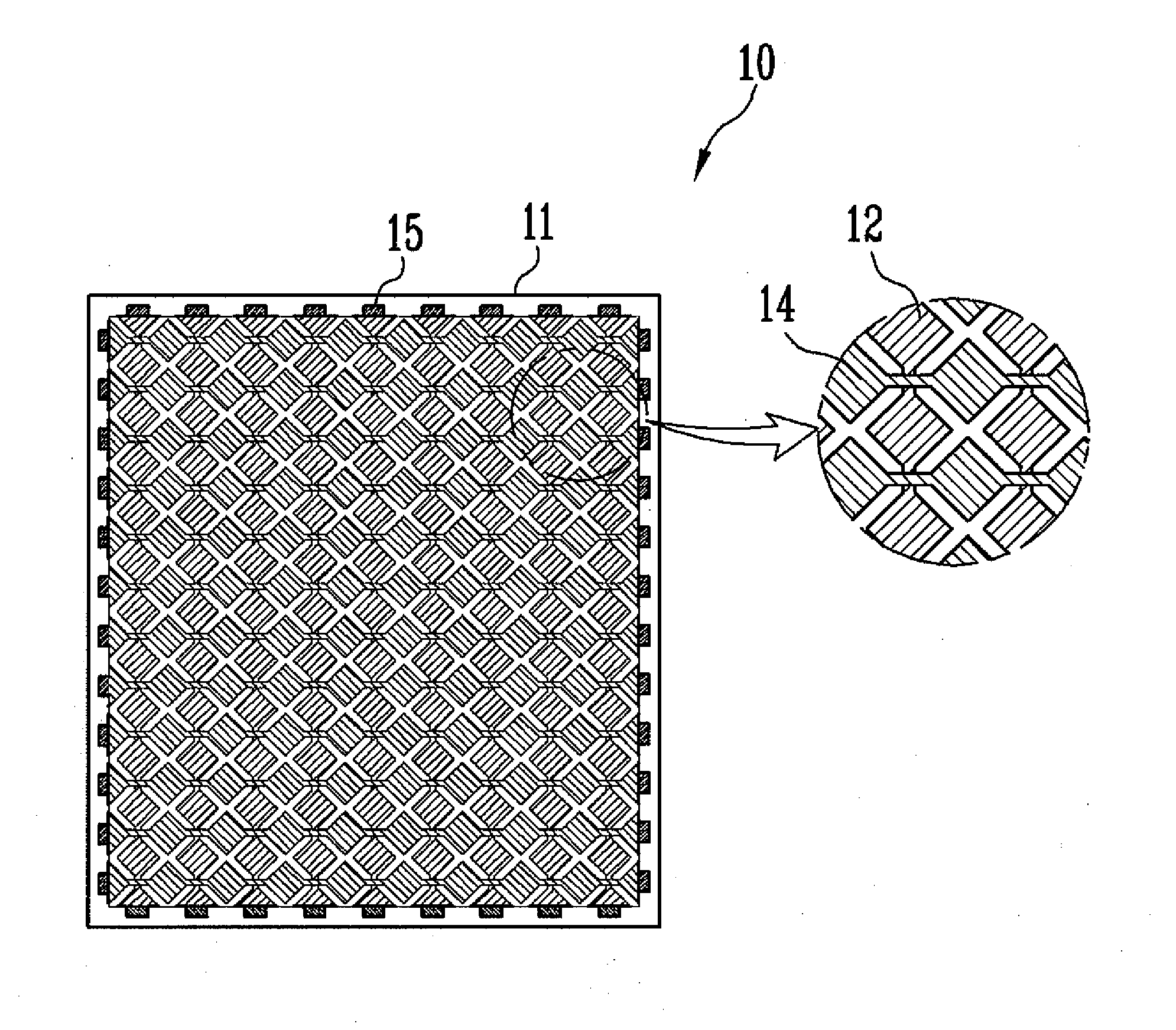 Touch screen panel device