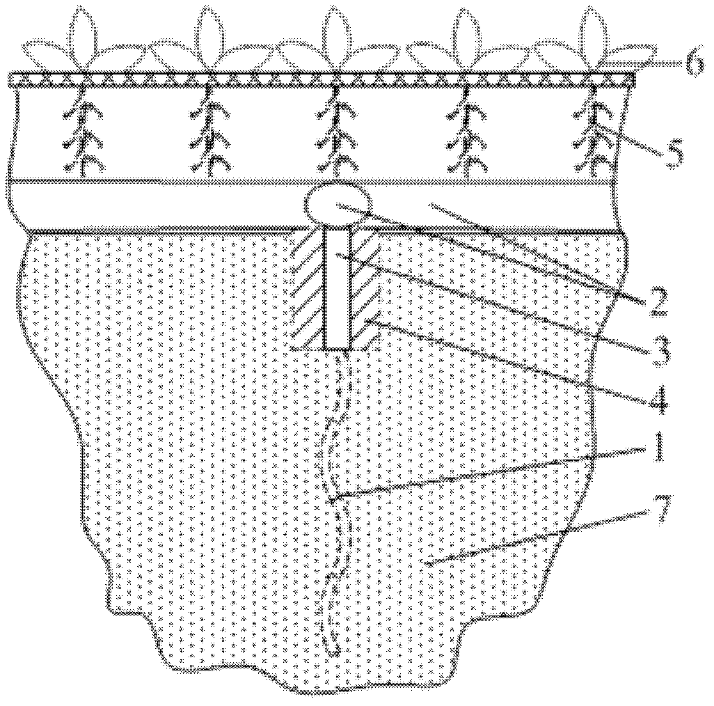 Method for constructing turf bed by utilizing shallow geothermal energy