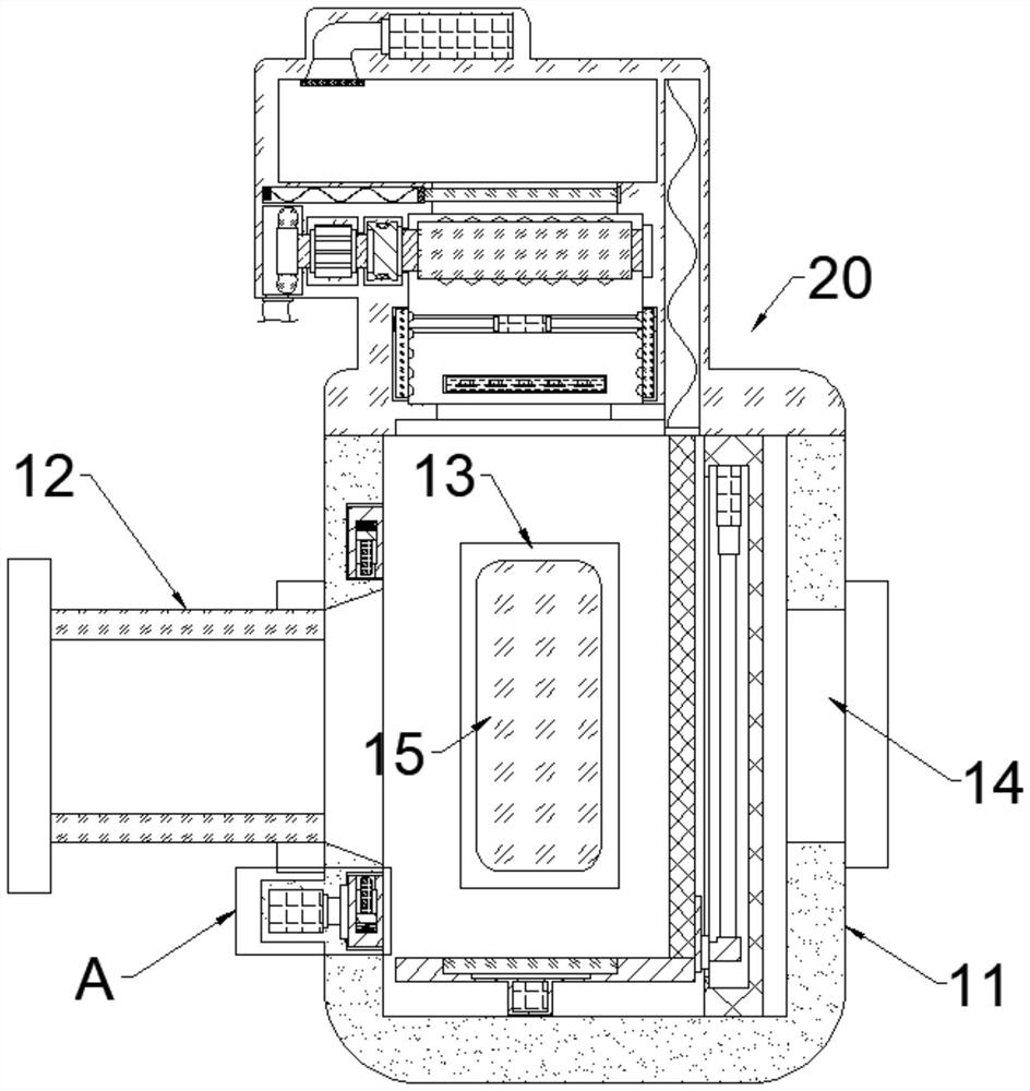 Sewage treatment equipment for preventing plastic wastes from influencing circulation system