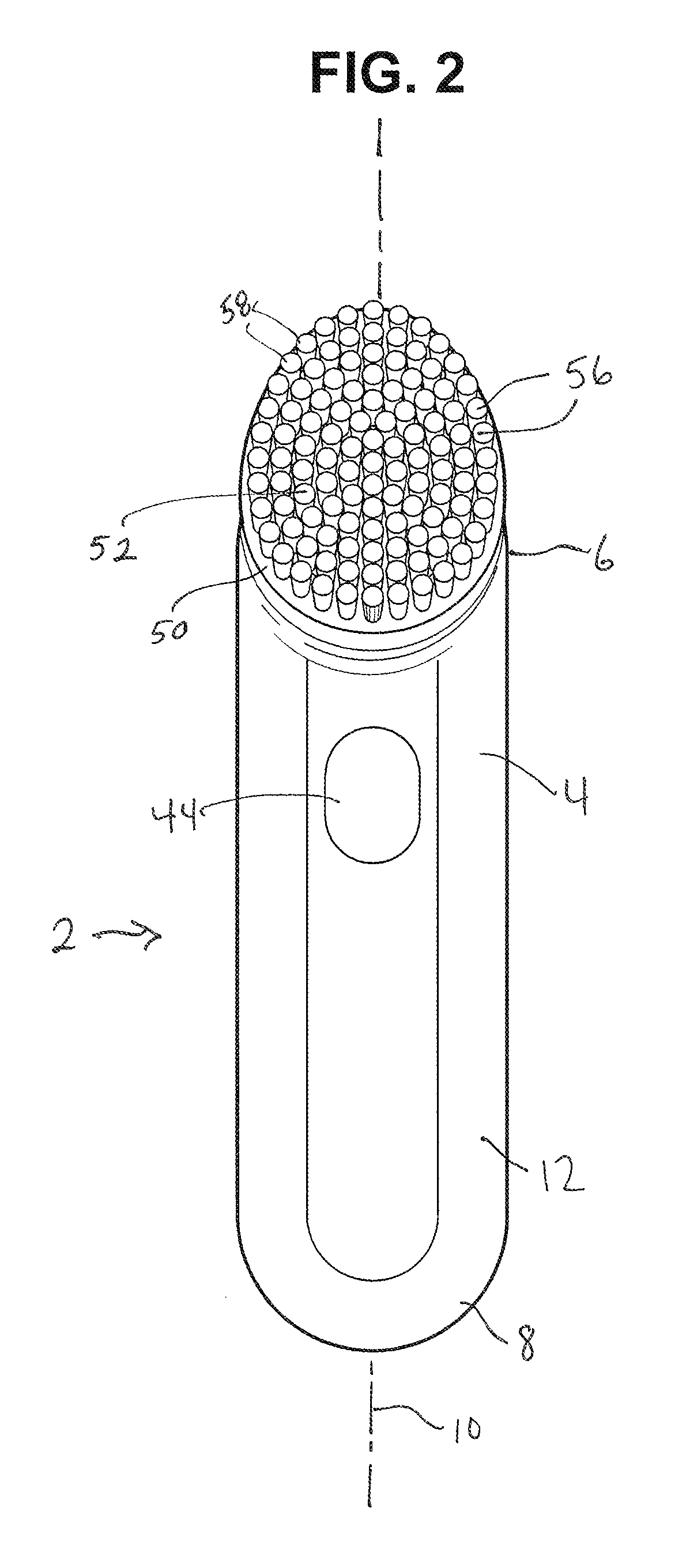 Powered skin care device