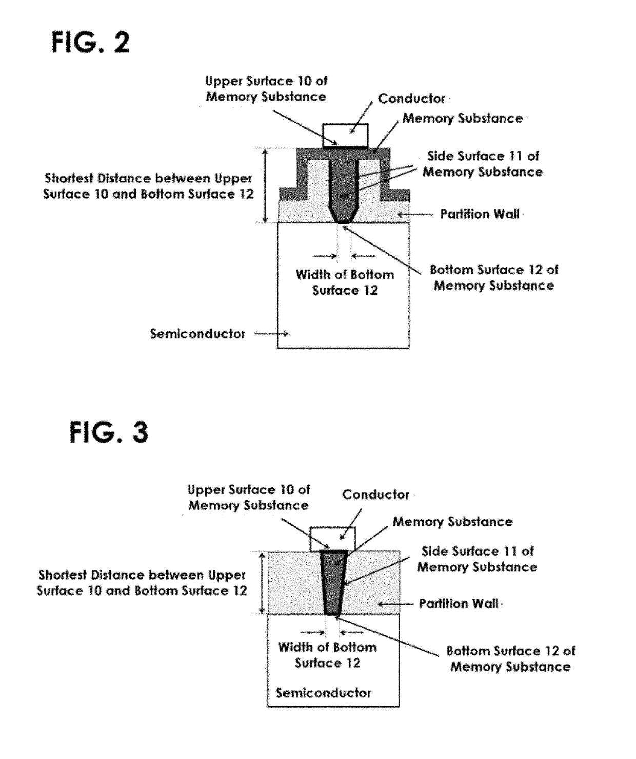 Semiconductor memory element, other elements, and their production methods