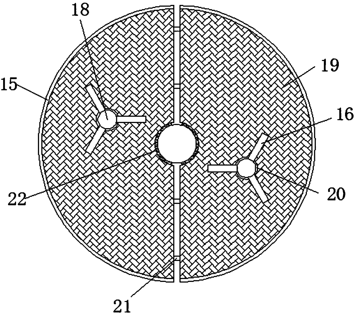 High-efficiency vacuum drying oven for chemical experiments