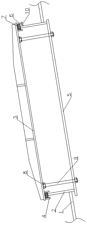 Seawater tank sealing test device