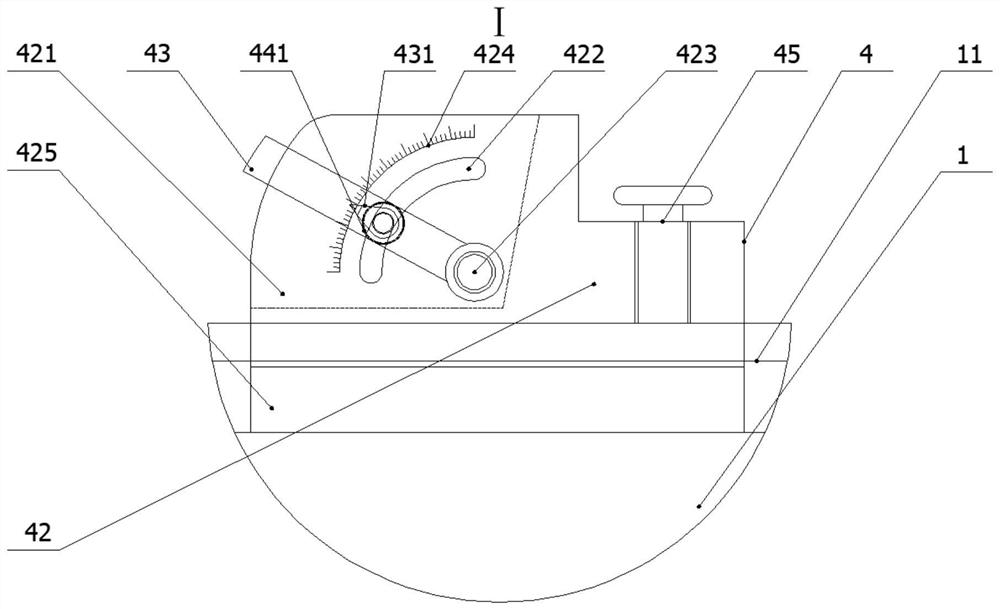 Angle detection gauge for bicycle tripod