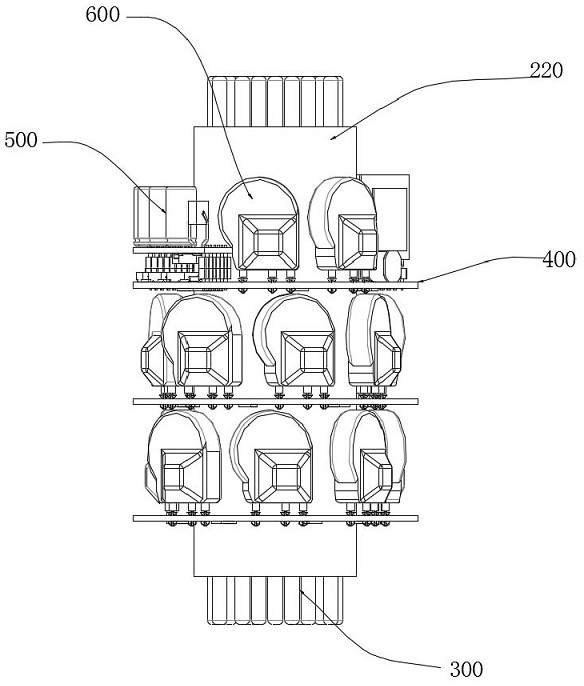 Lightning electromagnetic pulse protection performance detection system and method based on power carrier