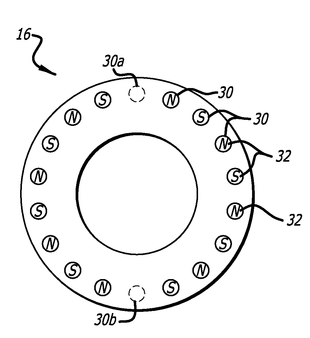 Angular position sensor