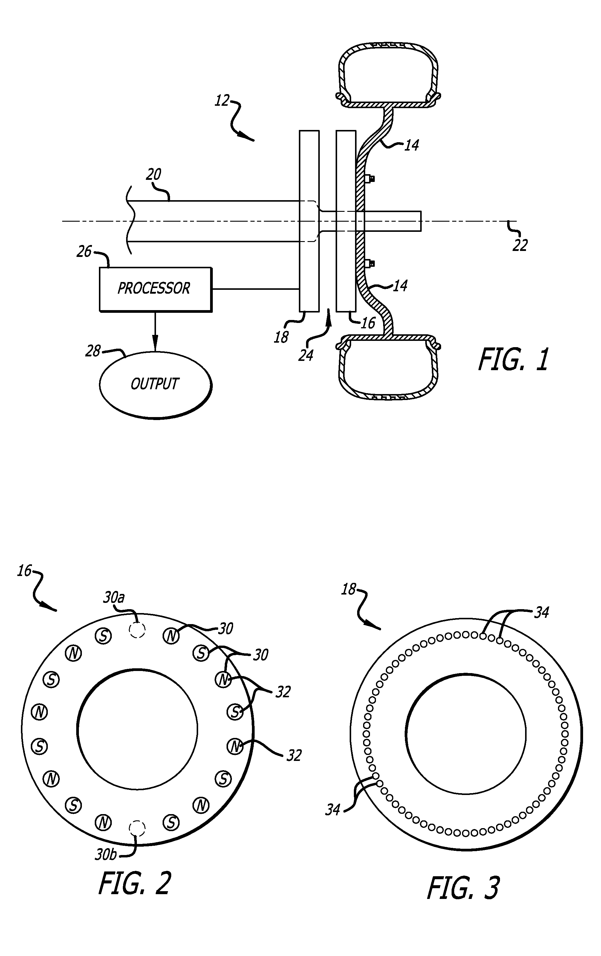 Angular position sensor