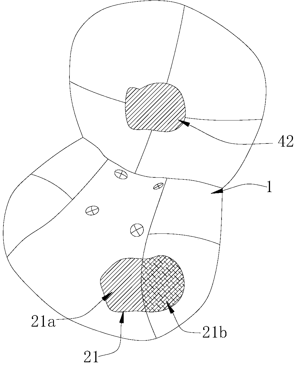 Hip-lifting soft chair