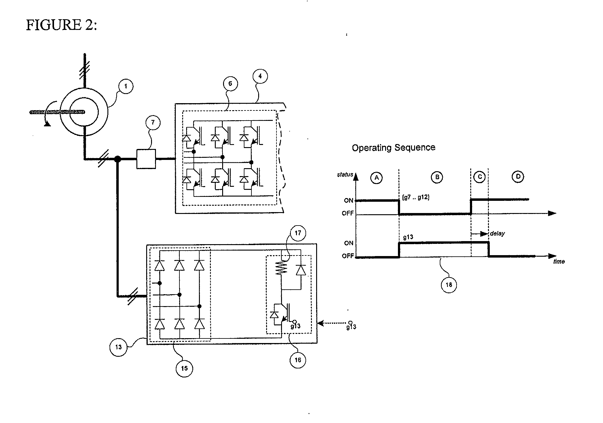 Method and apparatus for controlling a converter