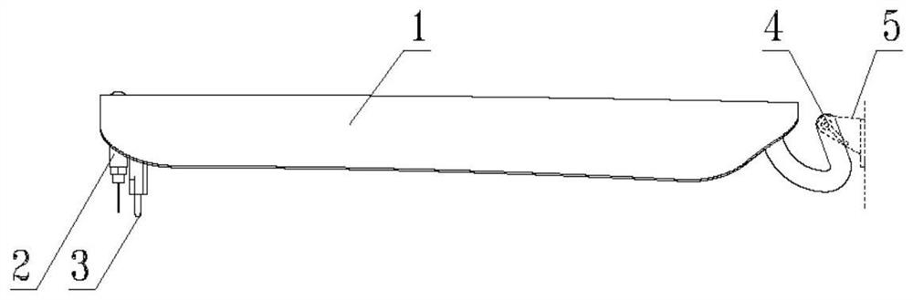 Airplane parachute cabin cover and parachute cabin opening mode