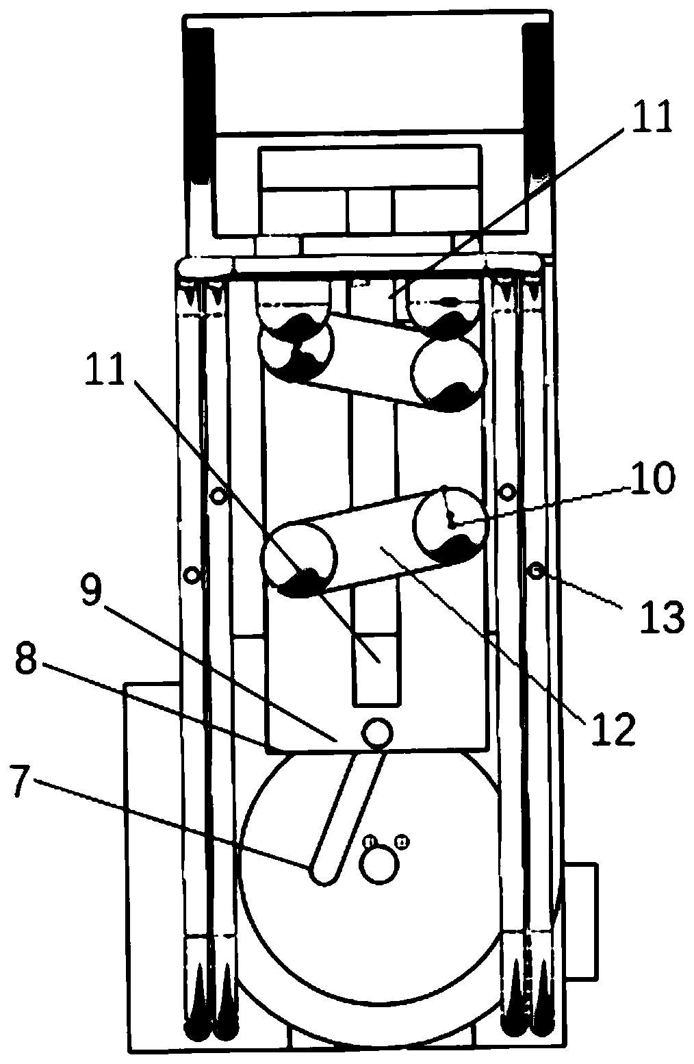 Automatic hair washing machine and working method thereof