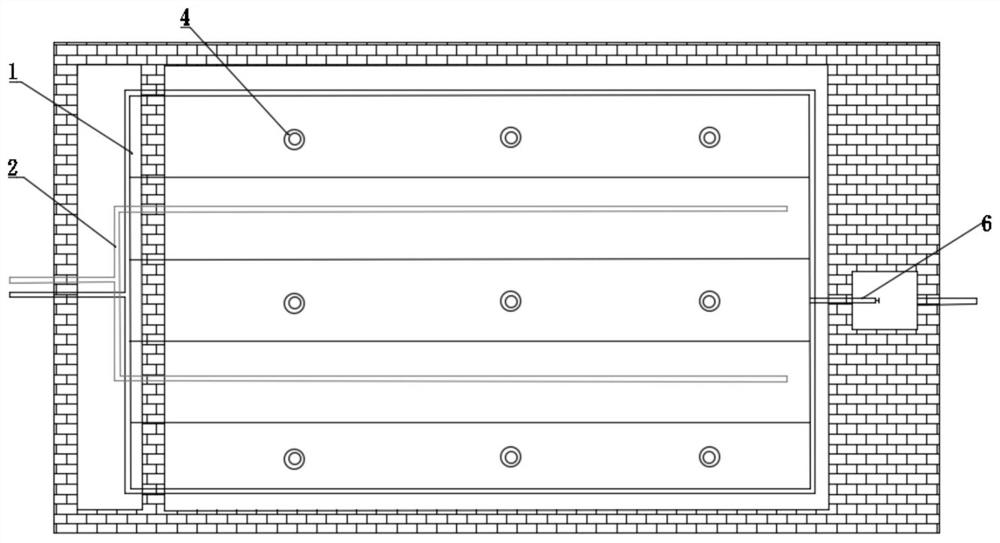 Enhanced nitrogen and phosphorus removal and resource recycling type constructed wetland system