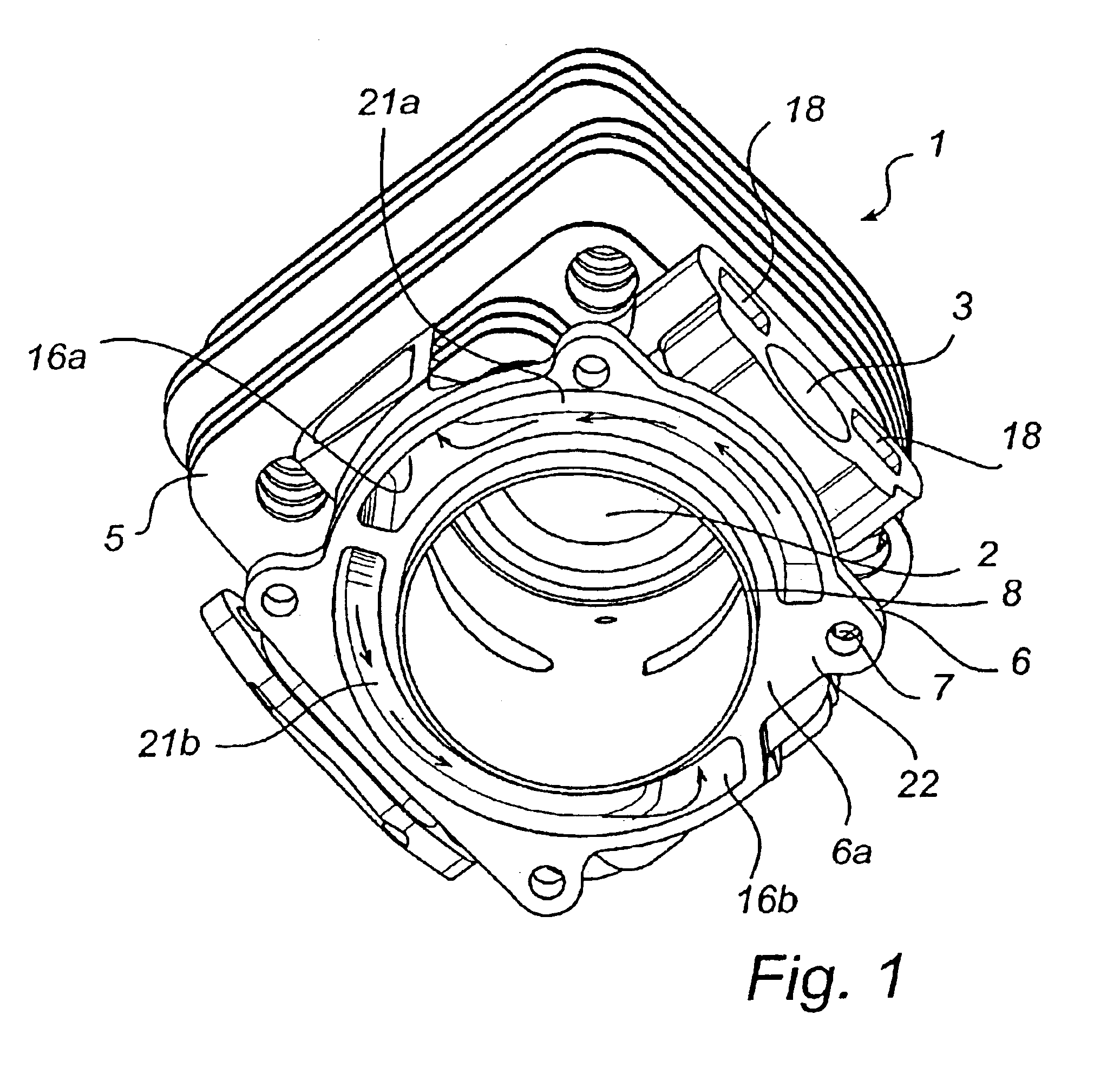 Engine body and cylinder for internal combustion engine