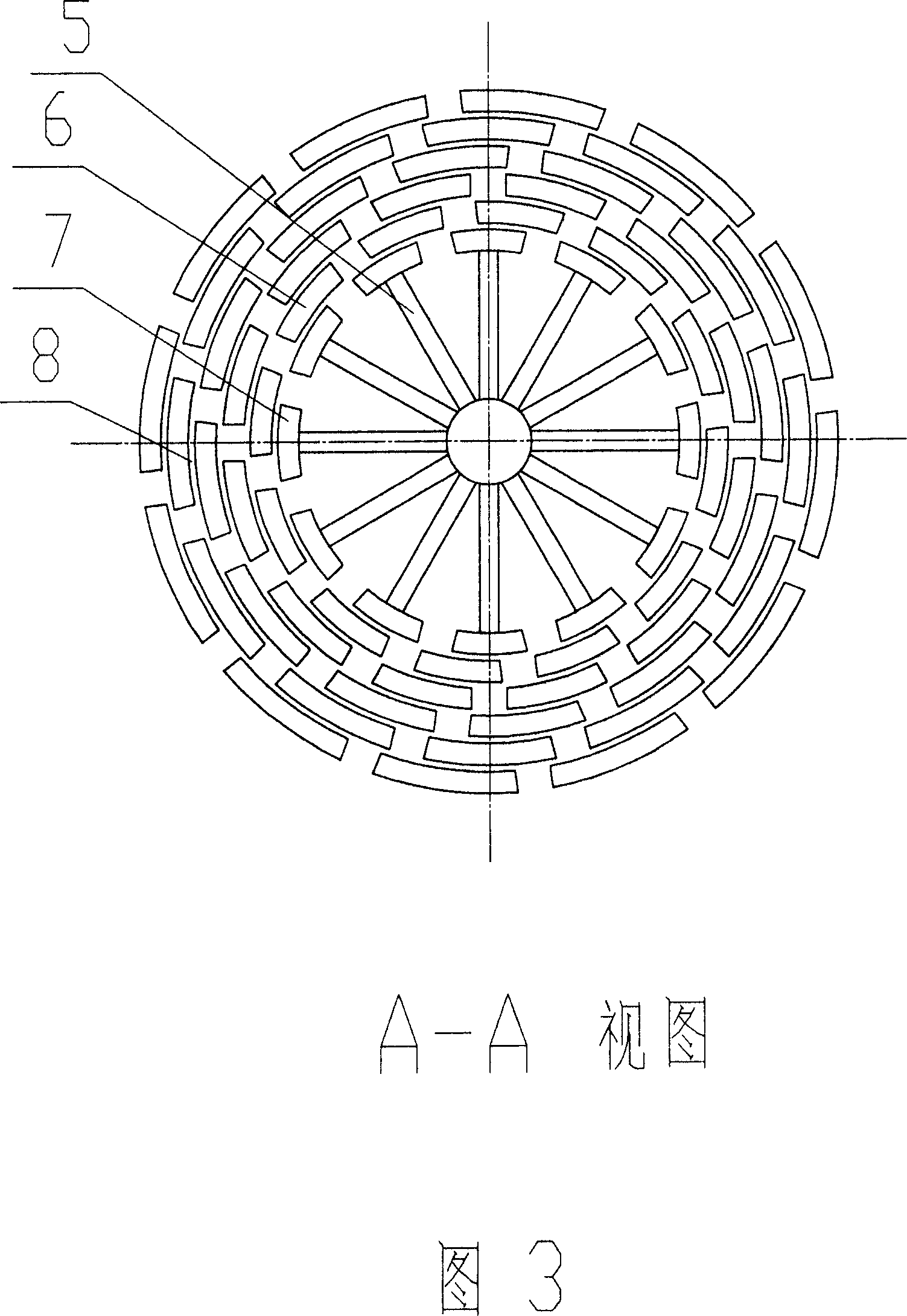 Continuous colloid mixer and its application