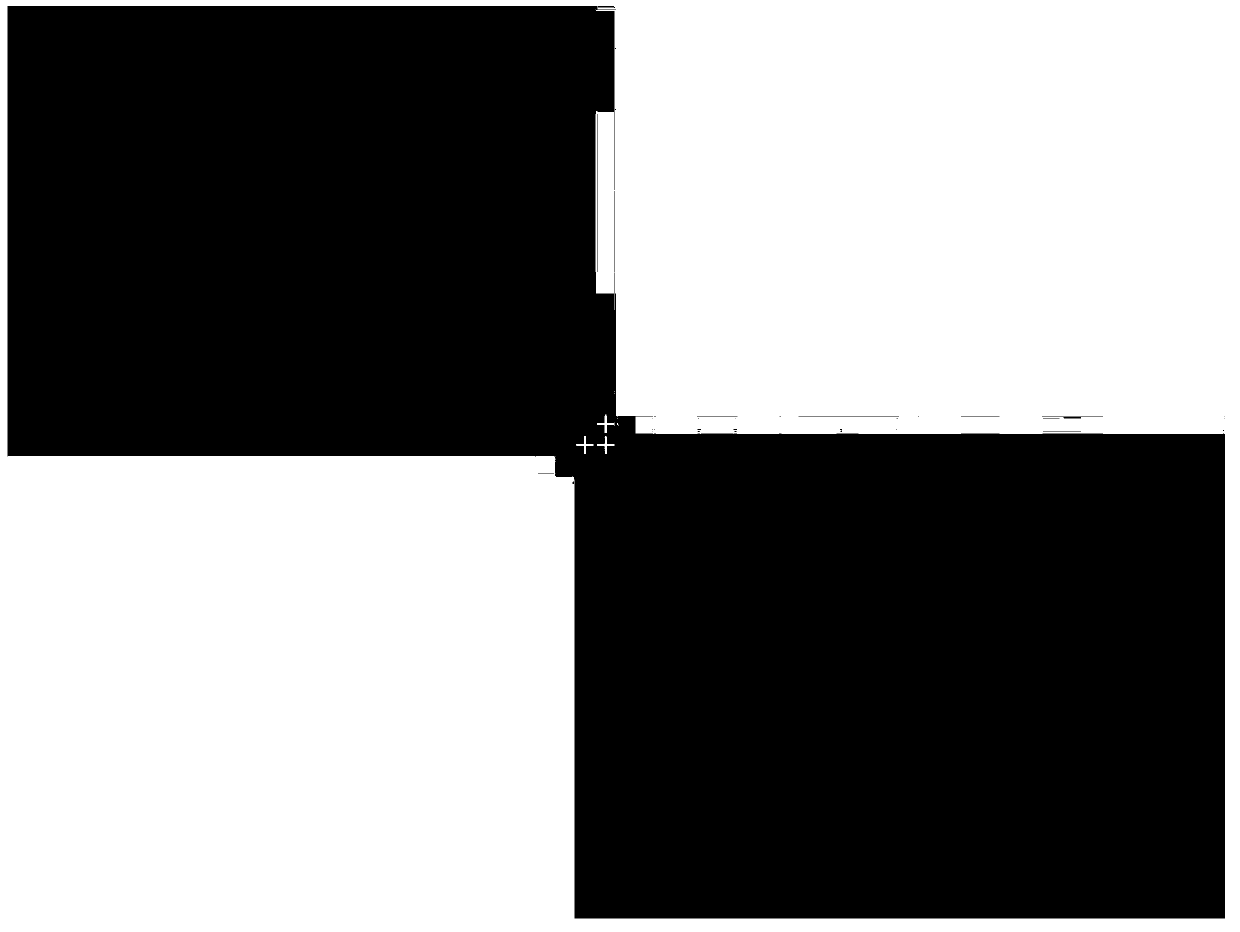 Chessboard angular point sub-pixel extraction method based on Harris operator