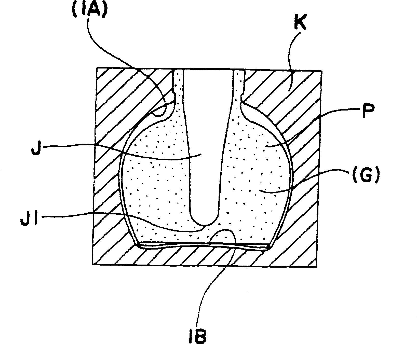 Special-process glass bottle and producing method thereof