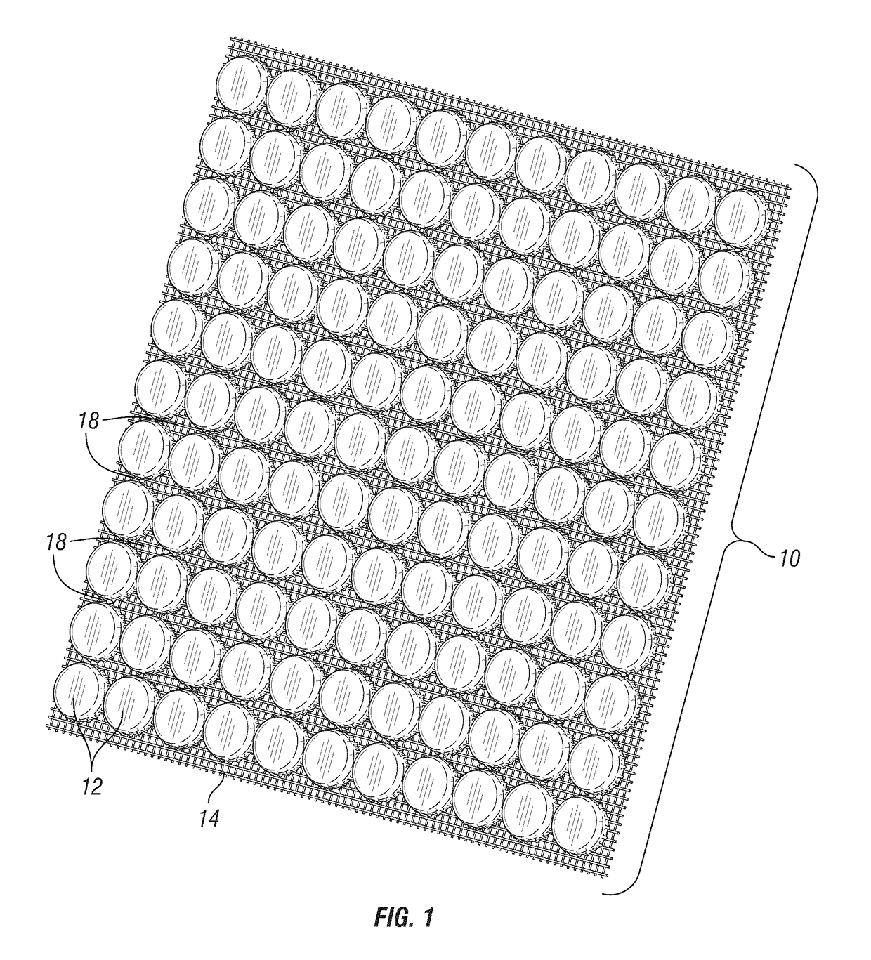 Recycled Bottle Cap Blacksplash Assembly and Method for Use