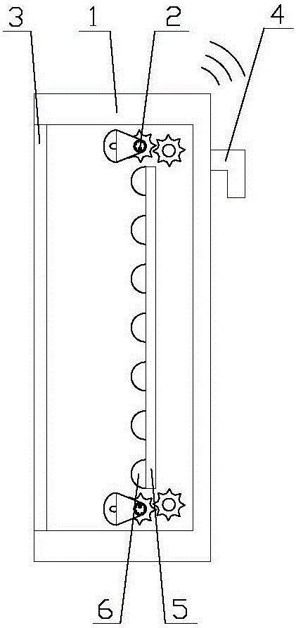 Film viewing device used for medical image based on internet of things