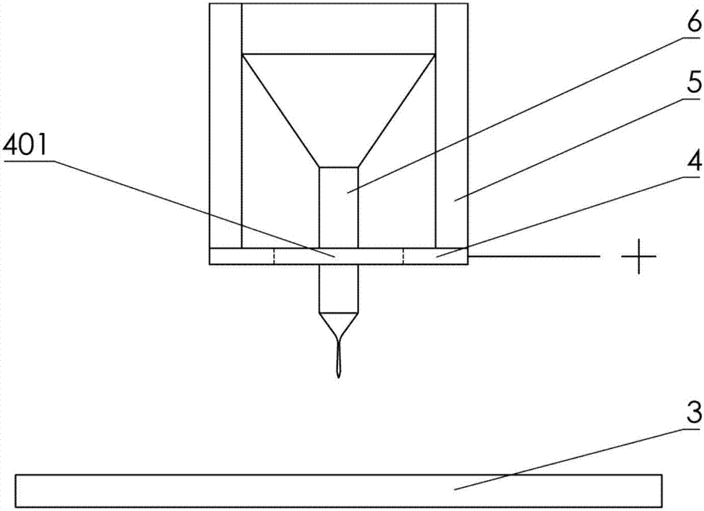 Electric field driving jetting deposition 3D printing device and working method thereof