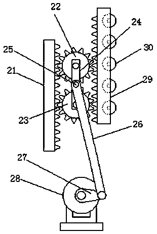 Spine massage device