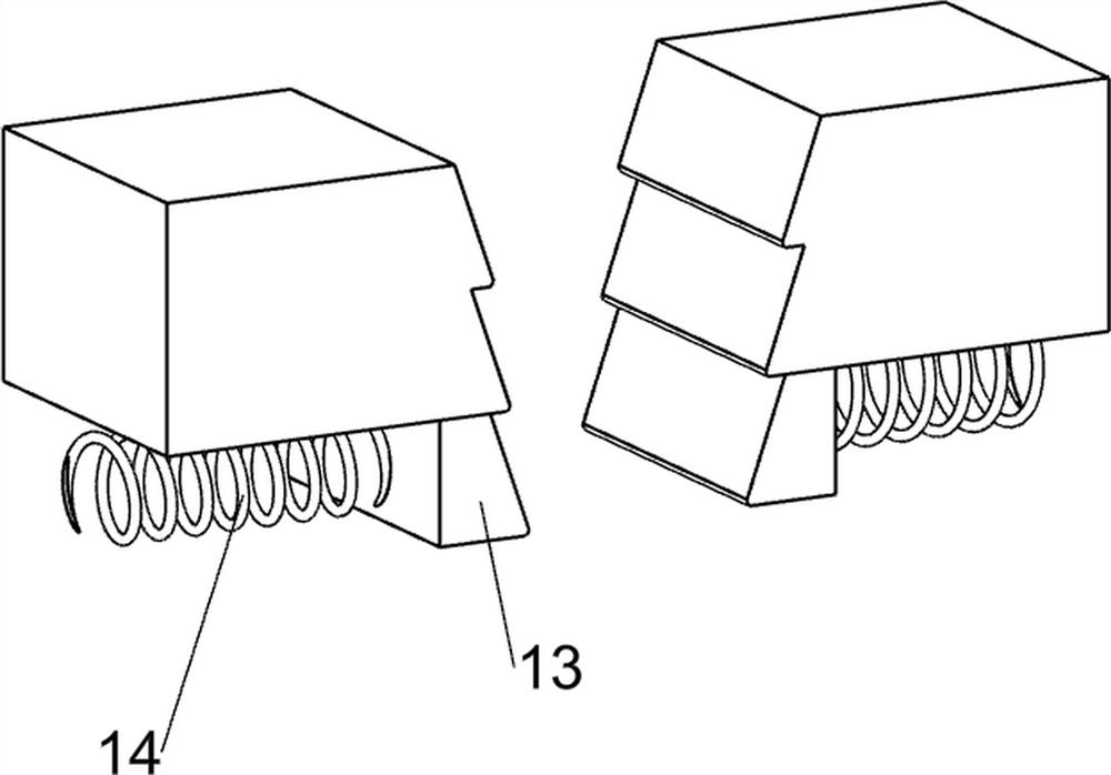 Notched steel plate punching equipment for buildings