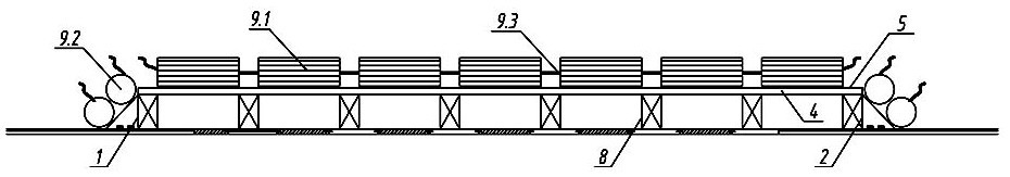 Construction method of canal slope without water repair based on canopy cofferdam