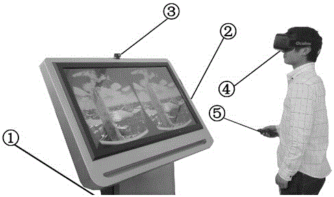 Method of viewing 3D digital building by using virtual reality goggles