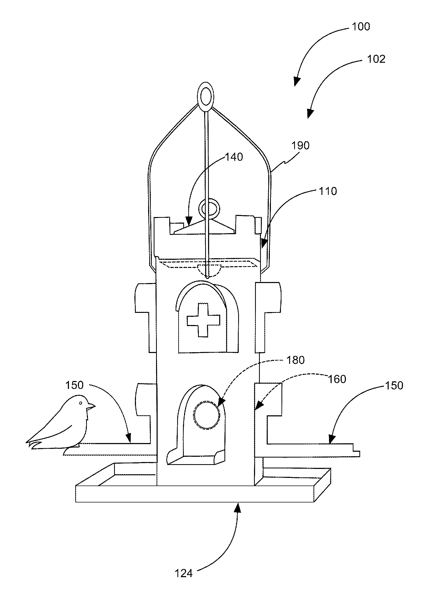 Castle birdfeeder systems