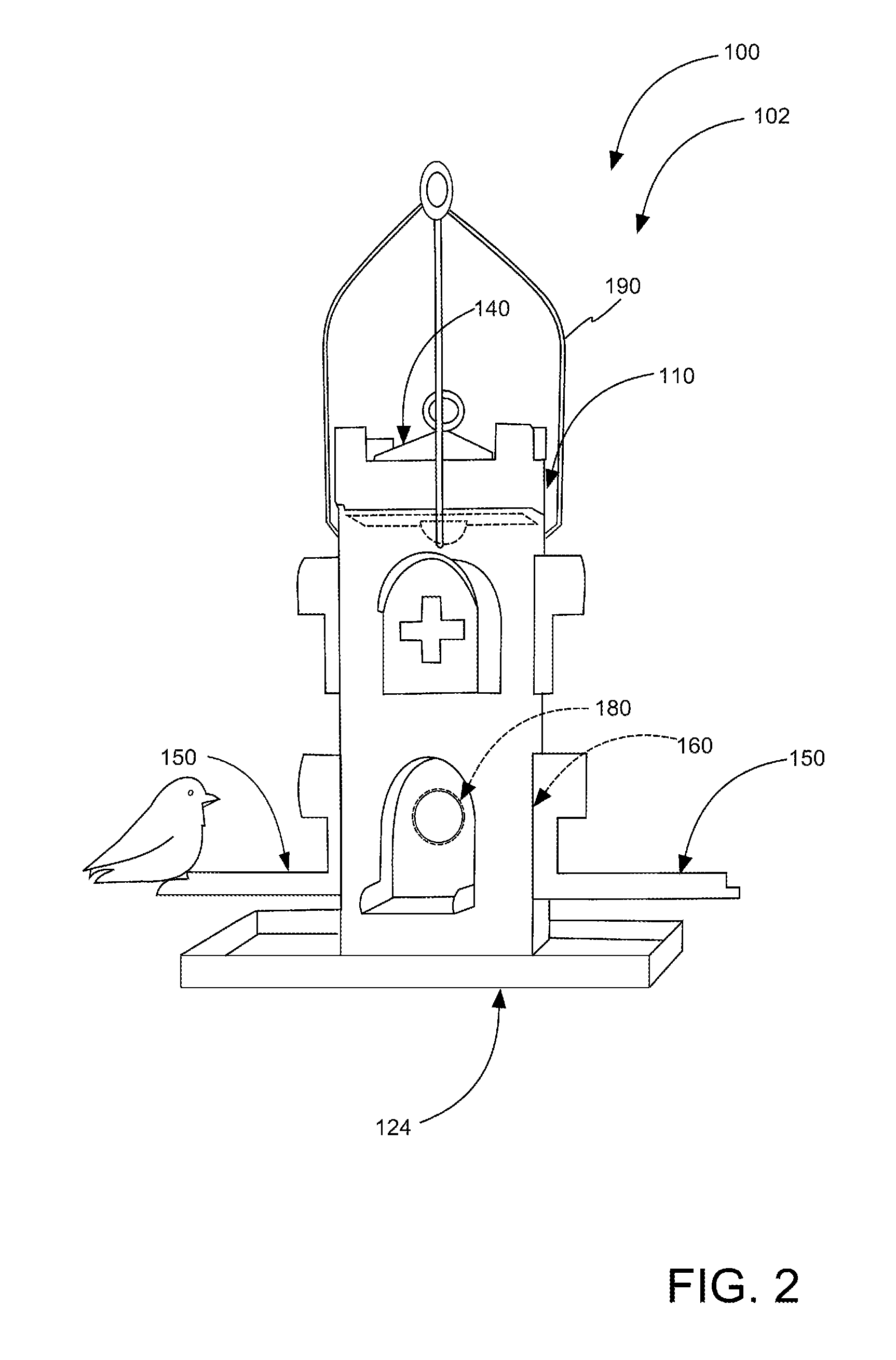 Castle birdfeeder systems