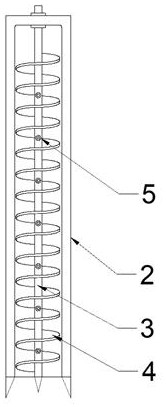 Pit digging device for garden trees