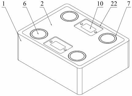 An airtight structure of miniaturized microwave components