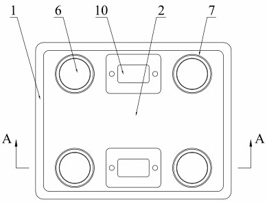 An airtight structure of miniaturized microwave components