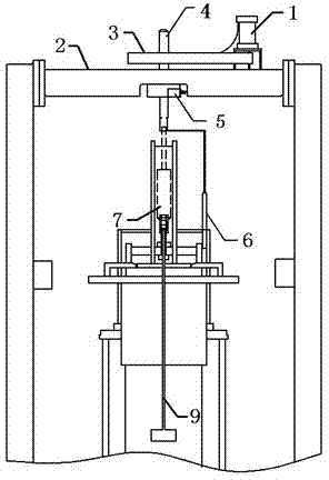 Performance test table for rear shock absorber