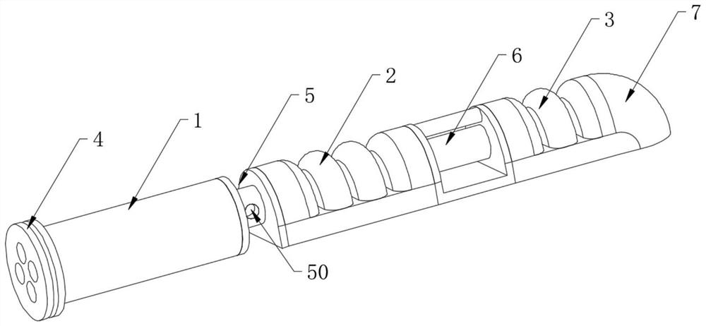 Multi-joint rigid-flexible coupling bionic soft finger