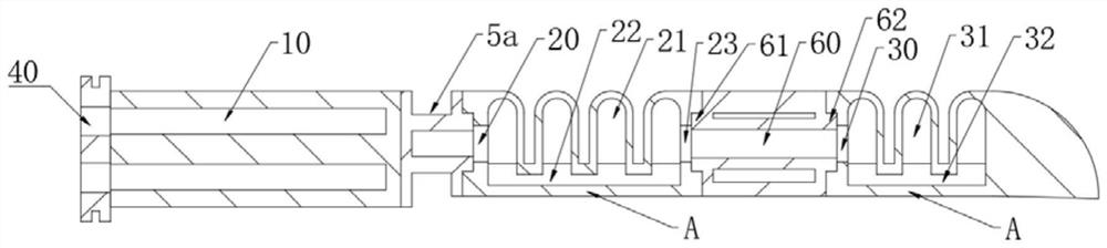 Multi-joint rigid-flexible coupling bionic soft finger