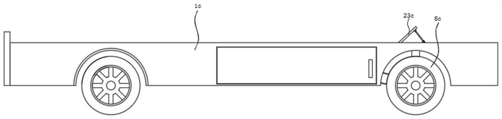 Driving speed regulation device of sightseeing electric vehicle