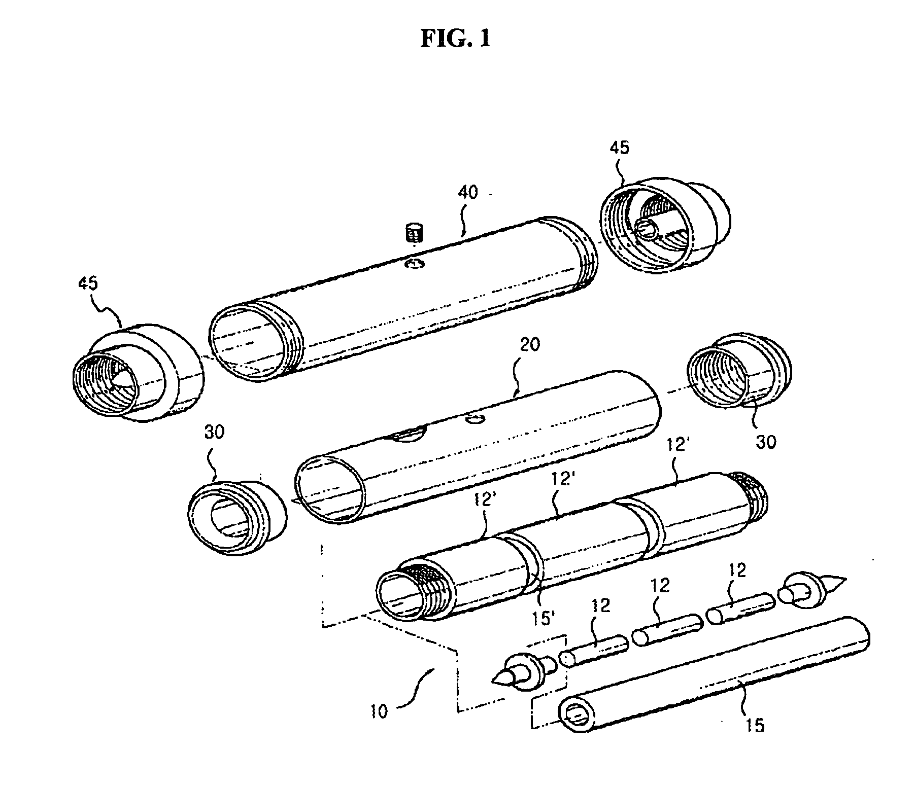 Water treatment-apparatus using ion having drain hole