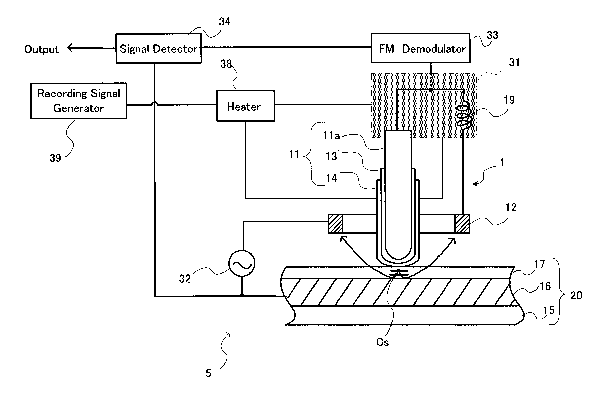 Recording/reproduction head and recording/reproduction device