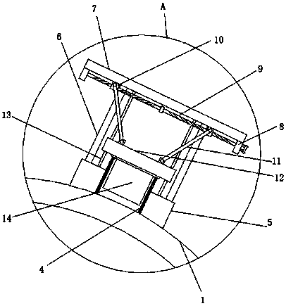 Reaction kettle for chemical production