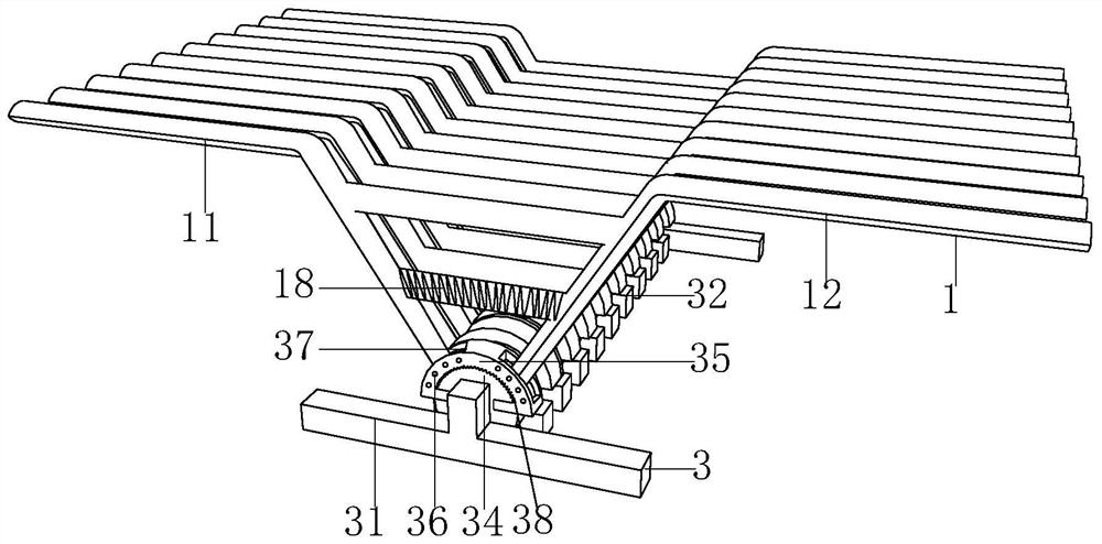 Adjustable household grape trellis