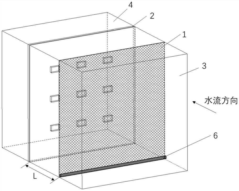 Suspended filler intercepting system