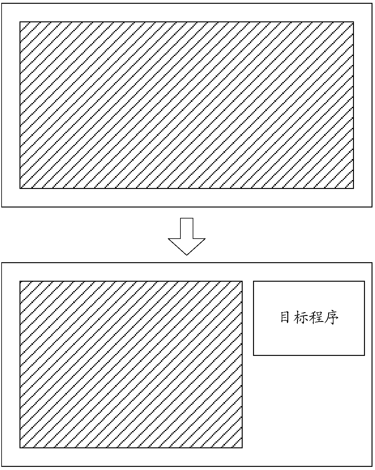 Operation interface display method and device and terminal equipment